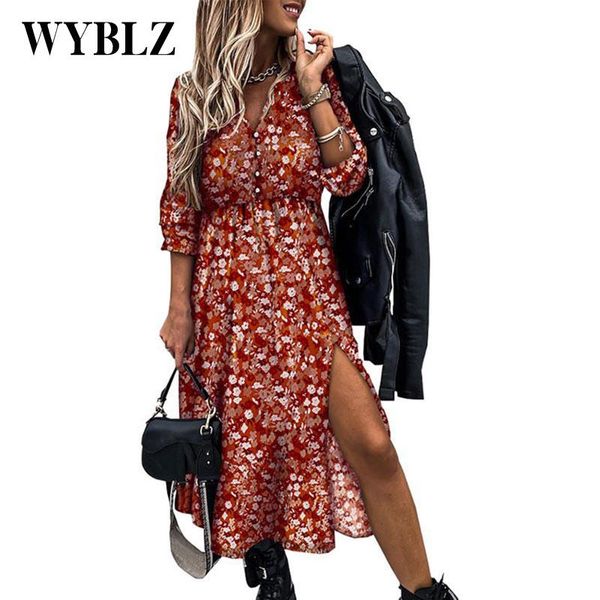 casual dresses wyblz european and american side split midi v-neck print temperament long dress summer sleeve cardigan fashion, Black;gray
casual dresses wyblz european and american side split midi v-neck print temperament long dress summer sleeve cardigan fashion, Black;gray
