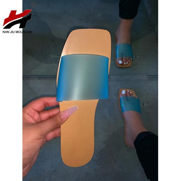 mountain 2021 summer sandals flat candy color slippers fashion outdoor beach shoes plus size 42, Black
mountain 2021 summer sandals flat candy color slippers fashion outdoor beach shoes plus size 42, Black