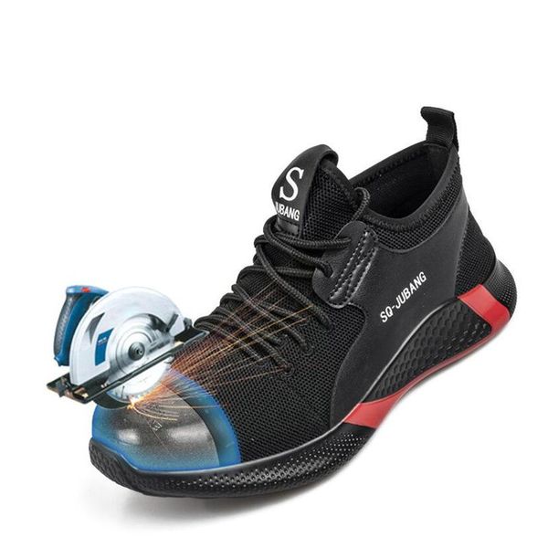 boots breathable steel toe safety indestructible work shoes anti-puncture women working outdoor sports, Black
boots breathable steel toe safety indestructible work shoes anti-puncture women working outdoor sports, Black