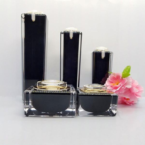 storage bottles & jars 6pcs/lot 15/30/50g black empty jar bottle for cosmetic face eye essence cream 30/50/100ml makeup beauty cleanser tone
storage bottles & jars 6pcs/lot 15/30/50g black empty jar bottle for cosmetic face eye essence cream 30/50/100ml makeup beauty cleanser tone