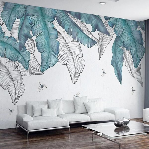 wallpapers custom mural wallpaper modern minimalist hand painted 3d watercolor plant leaves fresco living room bedroom papel de parede 3 d
wallpapers custom mural wallpaper modern minimalist hand painted 3d watercolor plant leaves fresco living room bedroom papel de parede 3 d