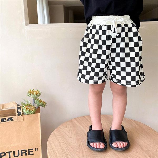 shorts summer fashion boys plaid all-match 1-7 years baby girls cotton loose casual temperament kids clothes, Black
shorts summer fashion boys plaid all-match 1-7 years baby girls cotton loose casual temperament kids clothes, Black