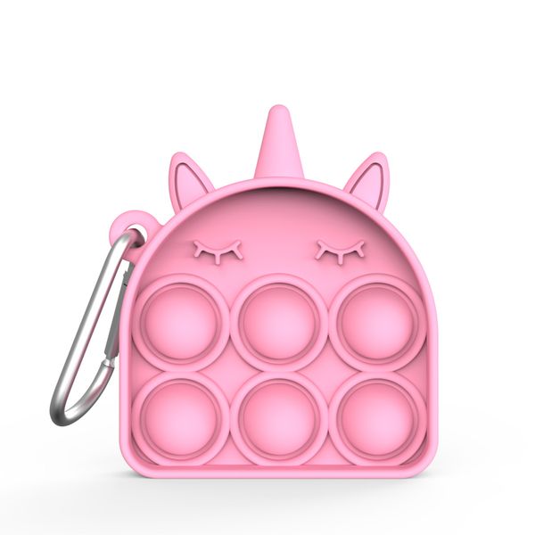 fashion pop key chains fidget toys pineapple rainbow silicone bag keychains for children relieve stress relief toy wholesale, Silver
fashion pop key chains fidget toys pineapple rainbow silicone bag keychains for children relieve stress relief toy wholesale, Silver
