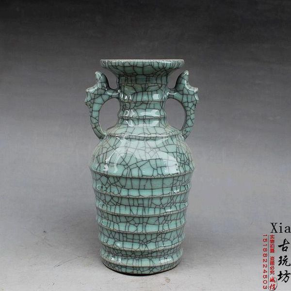 vases porcelain jingdezhen antique cracked vase home decoration