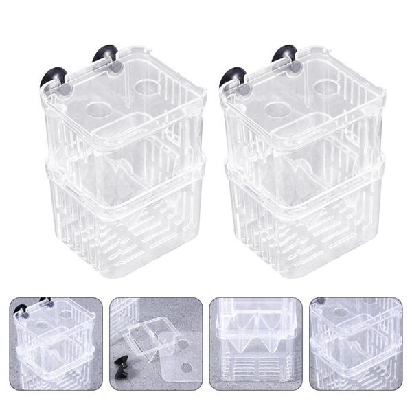 aquariums 2 pcs suction cup hatchery breeding tank incubator divider for fish 
aquariums 2 pcs suction cup hatchery breeding tank incubator divider for fish