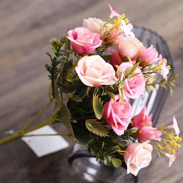 decorative flowers & wreaths 5 forks artificial rose flower bouquet diy arrangement wedding office table living room party ornament 2021
decorative flowers & wreaths 5 forks artificial rose flower bouquet diy arrangement wedding office table living room party ornament 2021