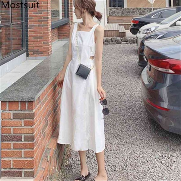 summer stylish streetwear women long dress vintage sleeveless square collar fashion ladies vestidos femme 210513, Black;gray
summer stylish streetwear women long dress vintage sleeveless square collar fashion ladies vestidos femme 210513, Black;gray