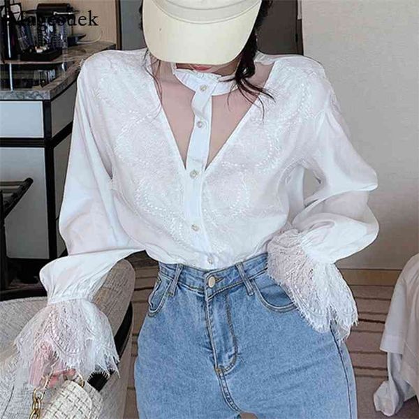korean plus size white blouse women stand collar long sleeve lace female shirts vintage casual blouses blusas 11536 210512
korean plus size white blouse women stand collar long sleeve lace female shirts vintage casual blouses blusas 11536 210512