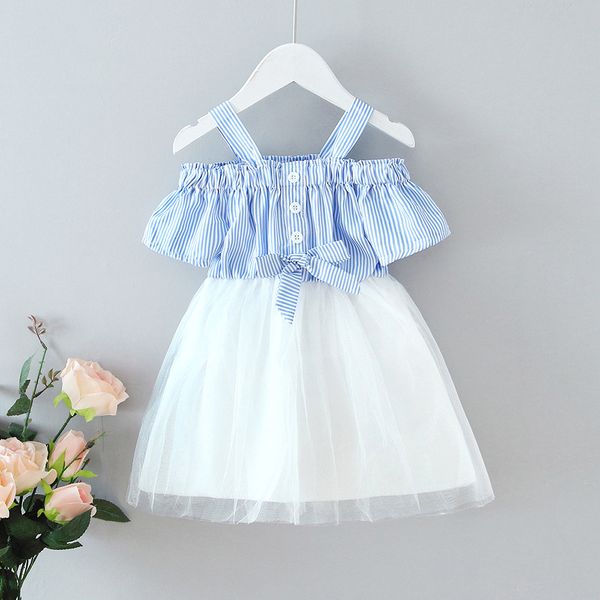 girl's dresses summer striped sling bowknot net yarn princess baby toddler ik31, Red;yellow
girl's dresses summer striped sling bowknot net yarn princess baby toddler ik31, Red;yellow