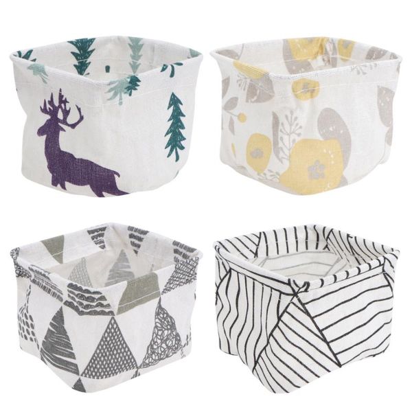storage baskets 5pcs cotton linen cloth basket cosmetic sundries (random style)
storage baskets 5pcs cotton linen cloth basket cosmetic sundries (random style)