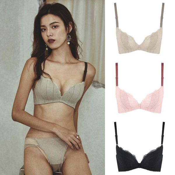 bras spring/summer 2021 lace thin underwear women's small breasts gathered women without steel ring bra beauty back, Red;black
bras spring/summer 2021 lace thin underwear women's small breasts gathered women without steel ring bra beauty back, Red;black