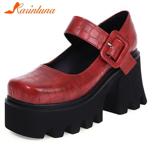 fashion ladies gothic punk cool pumps platform chunky heels buckle shallow women 2021 spring shoes dress, Black
fashion ladies gothic punk cool pumps platform chunky heels buckle shallow women 2021 spring shoes dress, Black