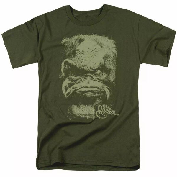 the dark crystal aughra t shirt mens licensed 80s classic movie military green, White;black
the dark crystal aughra t shirt mens licensed 80s classic movie military green, White;black
