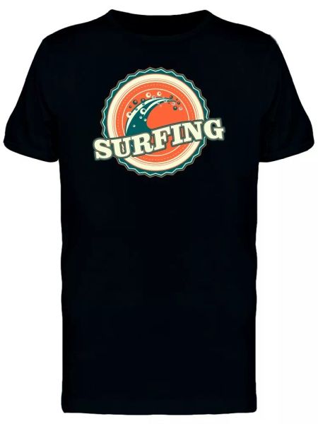 Surfing, Retro Vintage Label Men's Tee -Image by Shutterstock, White;black
Surfing, Retro Vintage Label Men's Tee -Image by Shutterstock, White;black