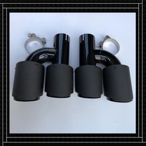 motorcycle exhaust system one pair h model dual muffler tip carbon fiber stainless steel for akrapovic car styling matte black pipe
motorcycle exhaust system one pair h model dual muffler tip carbon fiber stainless steel for akrapovic car styling matte black pipe