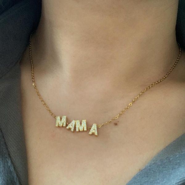 pendant necklaces uppercase custom name diy 26 initial letter women's men's necklace fashion gold az stainless steel chain, Silver
pendant necklaces uppercase custom name diy 26 initial letter women's men's necklace fashion gold az stainless steel chain, Silver