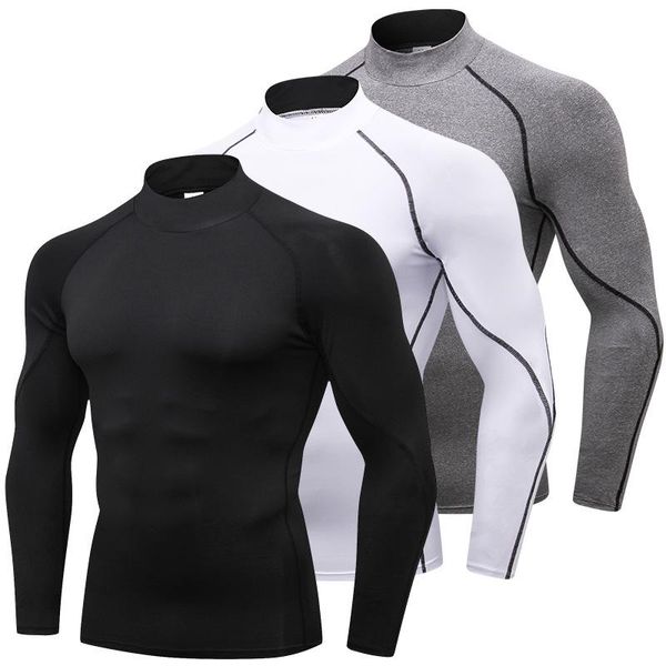 wolface men's running fitness training suit quick-drying breathable long-sleeve compression garments men clothing gym, White;black
wolface men's running fitness training suit quick-drying breathable long-sleeve compression garments men clothing gym, White;black