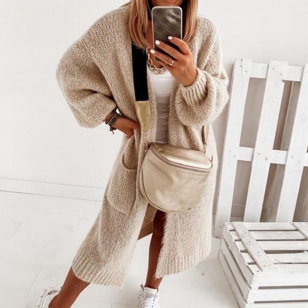 running jackets 2021 long knit cardigans women sweater autumn and winter ladies sweaters knitted jacket fashion loose, Black;red
running jackets 2021 long knit cardigans women sweater autumn and winter ladies sweaters knitted jacket fashion loose, Black;red