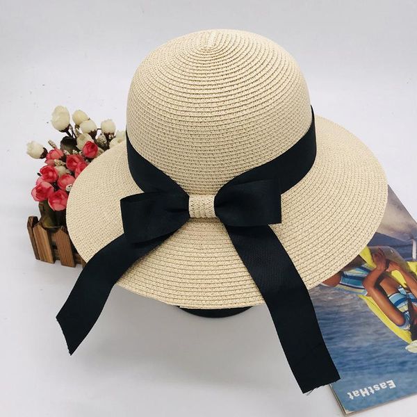 wide brim hats beige ladies summer straw hat big bow basin fisherman manama sun protection wholesale, Blue;gray
wide brim hats beige ladies summer straw hat big bow basin fisherman manama sun protection wholesale, Blue;gray