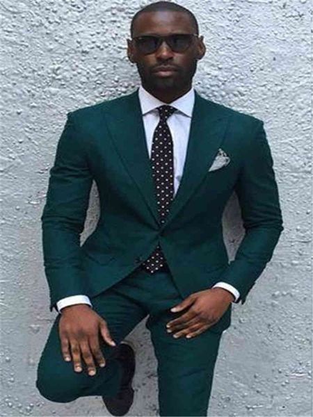 men's suits & blazers mens (jacket+pants) dark green slim handsome wedding groomsmen groom tuxedos party prom business teox, White;black 
men's suits & blazers mens (jacket+pants) dark green slim handsome wedding groomsmen groom tuxedos party prom business teox, White;black