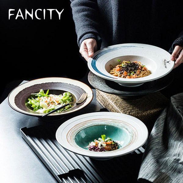 dishes & plates japanese-style high-end ceramic plates, large thick soup deep dishes, creative restaurants, tableware matching
dishes & plates japanese-style high-end ceramic plates, large thick soup deep dishes, creative restaurants, tableware matching