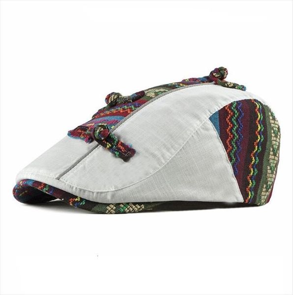 ceqing051 women flat hat summer men casual cotton knot trucker cap folk style male adjustable newboy beret hats, Blue;gray
ceqing051 women flat hat summer men casual cotton knot trucker cap folk style male adjustable newboy beret hats, Blue;gray