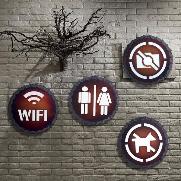american loft vintage beer cap indicator light creative iron hanging bar restaurant wall lamp
american loft vintage beer cap indicator light creative iron hanging bar restaurant wall lamp