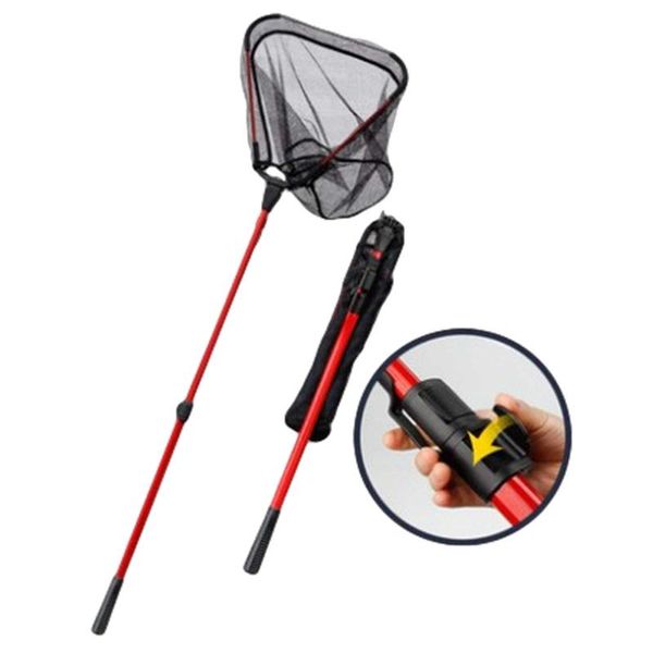 fishing accessories portable folding net landing pole angling nets
fishing accessories portable folding net landing pole angling nets