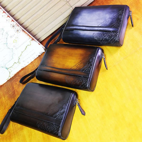 rosewood scritto swipe leather pouch zipper men's wallet retro bag luxury clutch organizer big capacity passport cover, Black;red
rosewood scritto swipe leather pouch zipper men's wallet retro bag luxury clutch organizer big capacity passport cover, Black;red