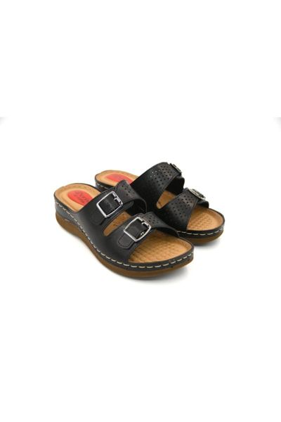 slippers te155 female anatomical, Black 
slippers te155 female anatomical, Black