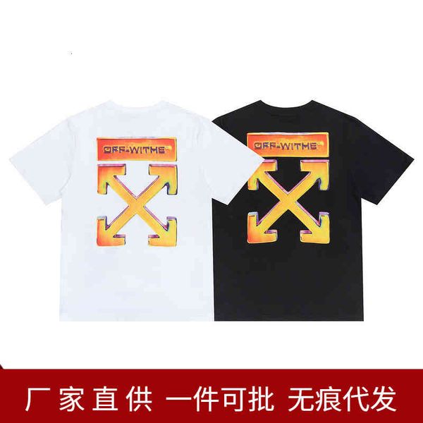Off-white2021 Spring and Summer Chaopai New style Three-dimensional Classic Cross Arrstyle Short Sleeve T-shirt for Men Women, White;black
Off-white2021 Spring and Summer Chaopai New style Three-dimensional Classic Cross Arrstyle Short Sleeve T-shirt for Men Women, White;black