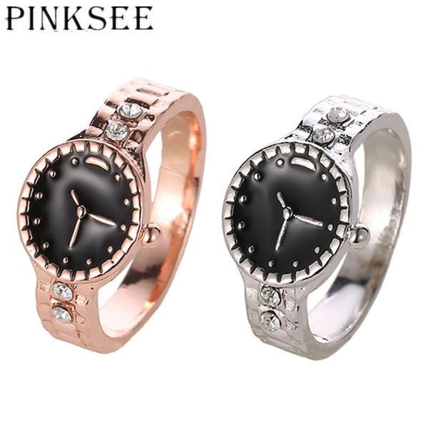 wedding rings pinksee est creative watch style ring crystal finger for women men delicate couple jewelry accessories, Slivery;golden
wedding rings pinksee est creative watch style ring crystal finger for women men delicate couple jewelry accessories, Slivery;golden