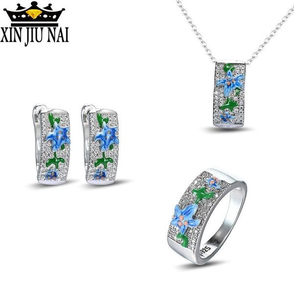 arrival enamel color blue flower drop glue pendant europe and america ring earring wedding suit women bracelet, earrings & necklace, Black
arrival enamel color blue flower drop glue pendant europe and america ring earring wedding suit women bracelet, earrings & necklace, Black