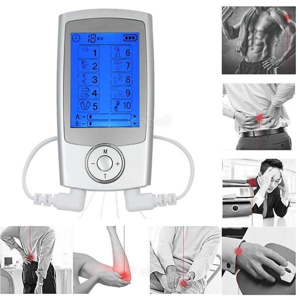 modes muscle therapy stimulation ten unit electric massage pain relief adjustable lightweight lcd display silver grey compact massagers
modes muscle therapy stimulation ten unit electric massage pain relief adjustable lightweight lcd display silver grey compact massagers