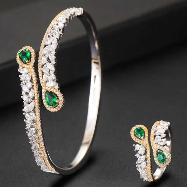 earrings & necklace missvikki luxury finely peacock tail bangle ring sets for women wedding dubai bridal aretes de mujer modernos, Silver
earrings & necklace missvikki luxury finely peacock tail bangle ring sets for women wedding dubai bridal aretes de mujer modernos, Silver
