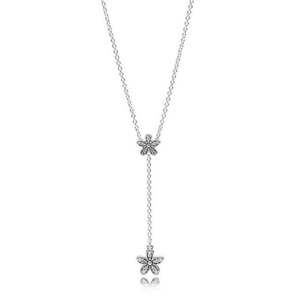 new 2021 100% 925 sterling silver dazzling daisies necklace fit diy original fshion jewelry gift 111
new 2021 100% 925 sterling silver dazzling daisies necklace fit diy original fshion jewelry gift 111