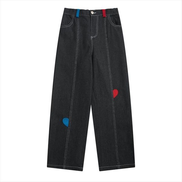 spring arrivals casual full length womens jean preppy style teengage girls black denim trousers straight pants, Blue
spring arrivals casual full length womens jean preppy style teengage girls black denim trousers straight pants, Blue