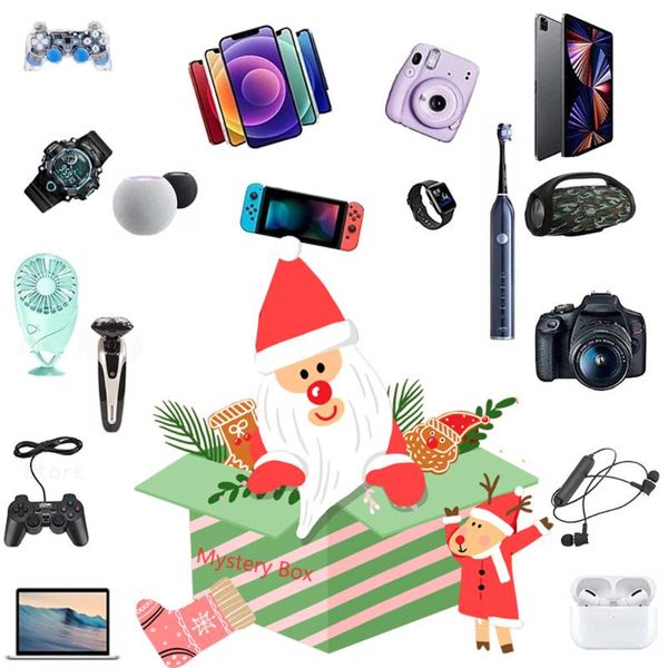 christmas decorations mystery box 100% surprise lucky high-quality electronics product gamepads digital cameras novelty gift
christmas decorations mystery box 100% surprise lucky high-quality electronics product gamepads digital cameras novelty gift