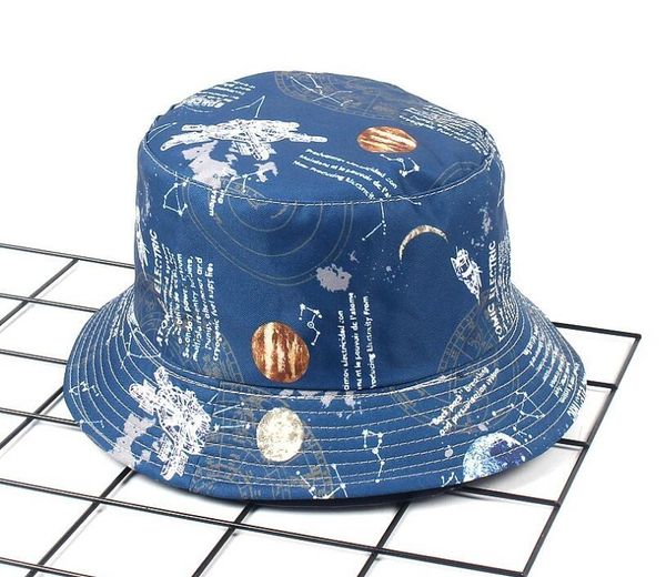 cloches 2021 two side reversible bucket hat outer space bob caps hip hop gorros men woman summer sun fishing banana, Blue;gray
cloches 2021 two side reversible bucket hat outer space bob caps hip hop gorros men woman summer sun fishing banana, Blue;gray