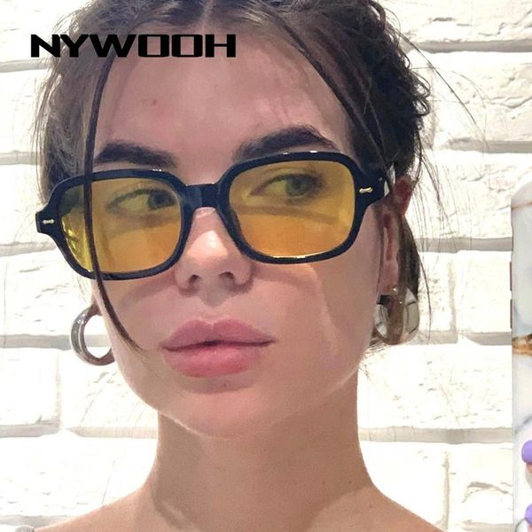 sunglasses nywooh fashion yellow women men designer vintage small square sun glasses retro eyewear uv400, White;black
sunglasses nywooh fashion yellow women men designer vintage small square sun glasses retro eyewear uv400, White;black