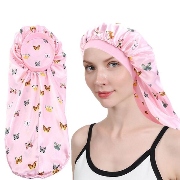 beanie/skull caps faux silk long elastic woman hat hair satin bonnets beauty beanies cap for sleeping accessori head cover, Blue;gray
beanie/skull caps faux silk long elastic woman hat hair satin bonnets beauty beanies cap for sleeping accessori head cover, Blue;gray