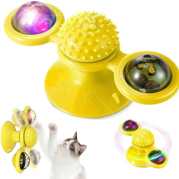 cat toys interactive windmill toy with catnip, for indoor cats, funny led light ball sucker, chewing
cat toys interactive windmill toy with catnip, for indoor cats, funny led light ball sucker, chewing