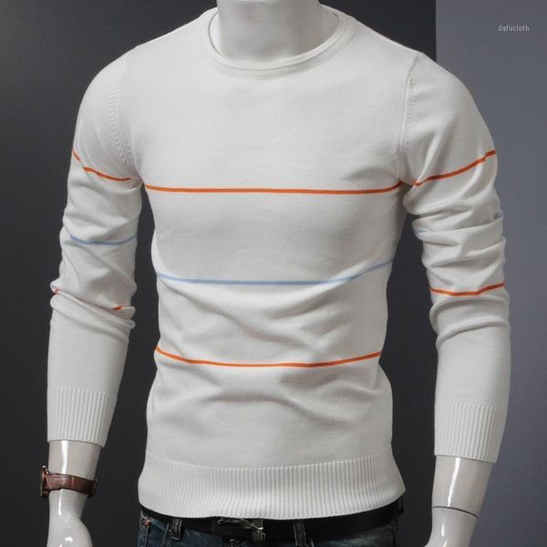 men's sweaters knitted striped fashion white sweater men pullover oversized winter clothes slim fit long sleeve o-neck jersey, White;black
men's sweaters knitted striped fashion white sweater men pullover oversized winter clothes slim fit long sleeve o-neck jersey, White;black