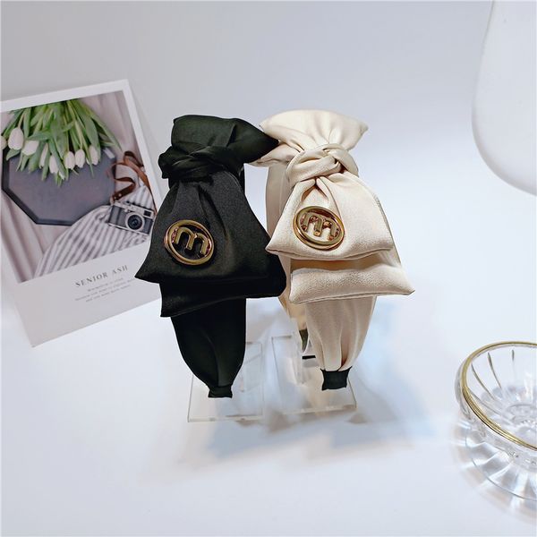 new bow wide edge hair hoop section head alloy female accessories wash your face and go out fashion sale, Silver
new bow wide edge hair hoop section head alloy female accessories wash your face and go out fashion sale, Silver