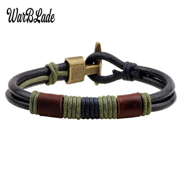 charm bracelets warblade fashion braided leather bangles rope chain wristband for men women pulseras christmas gift, Golden;silver
charm bracelets warblade fashion braided leather bangles rope chain wristband for men women pulseras christmas gift, Golden;silver