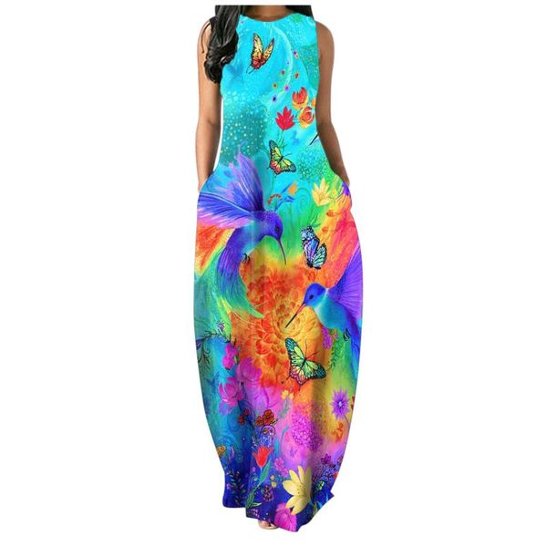 casual dresses 40# floral print sleeveless maxi dress women o neck plus size summer 2021 colorful pullover long for, Black;gray
casual dresses 40# floral print sleeveless maxi dress women o neck plus size summer 2021 colorful pullover long for, Black;gray