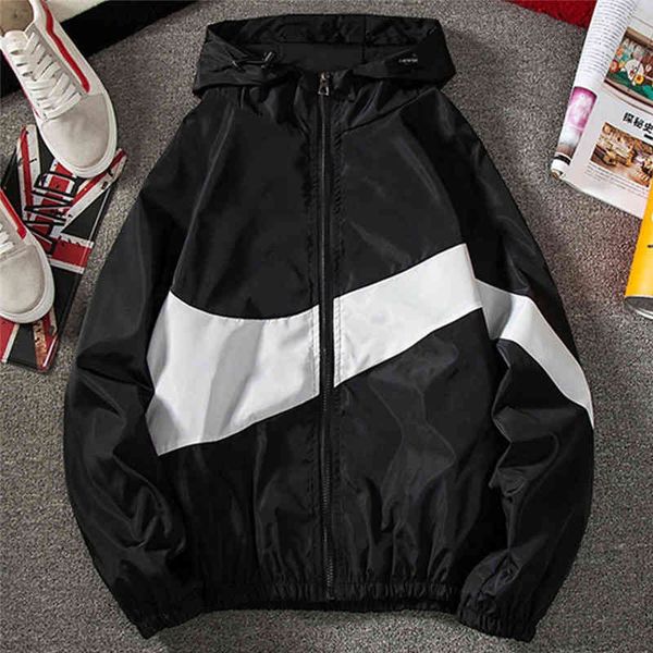 New Men Spring Fall Thin Hoodi Coats Long Sv Color Block Zipper Hooded Sweatshirts et Male Black /White/ Gray Outwear
New Men Spring Fall Thin Hoodi Coats Long Sv Color Block Zipper Hooded Sweatshirts et Male Black /White/ Gray Outwear