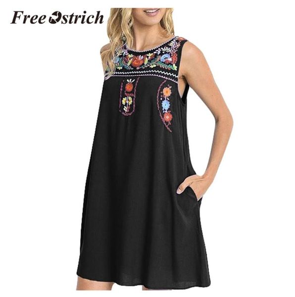 casual dresses ostrich summer women vintage dress flower printed high waist mini sleeveless beach vestido, Black;gray
casual dresses ostrich summer women vintage dress flower printed high waist mini sleeveless beach vestido, Black;gray
