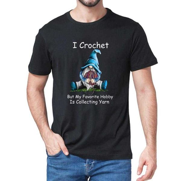 men's t-shirts 100% cotton i crochet but my favorite hobby is collecting yarn gnomie vintage funny t-shirt women soft tee gift, White;black
men's t-shirts 100% cotton i crochet but my favorite hobby is collecting yarn gnomie vintage funny t-shirt women soft tee gift, White;black