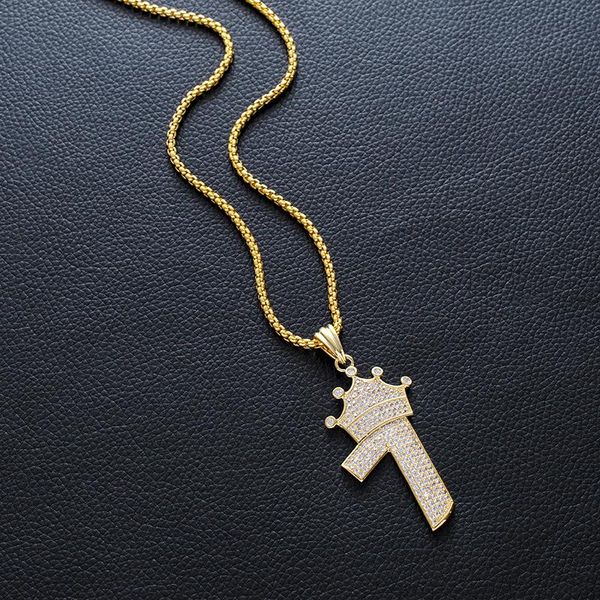 pendant necklaces crown lucky holy number 7 chain & for men women gold color cubic zircon hip hop jewelry gift, Silver
pendant necklaces crown lucky holy number 7 chain & for men women gold color cubic zircon hip hop jewelry gift, Silver